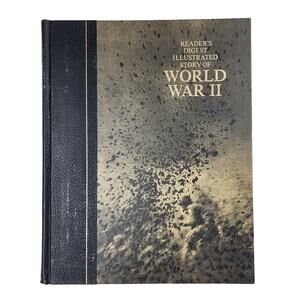 Reader's Digest Illustrated Story of World War II Hardcover Book 1969 Vintage